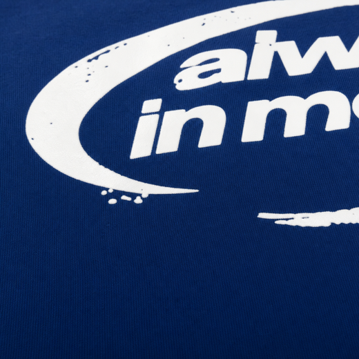 Off supply Always In Motion Blue T-shirt