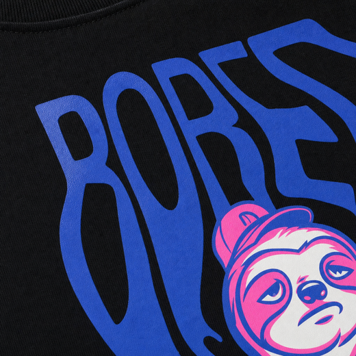 Off supply Bored black T-shirt