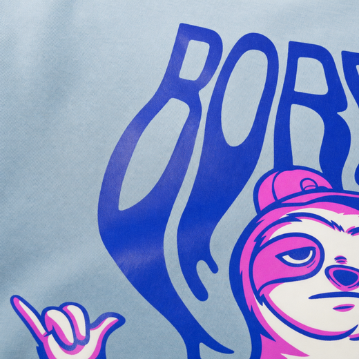 Off supply Bored light Blue T-shirt