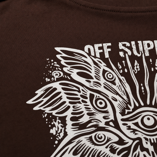 Off supply Eye Angel Brown T-shirt