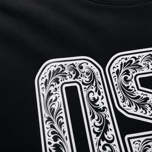 Off supply OS black T-shirt