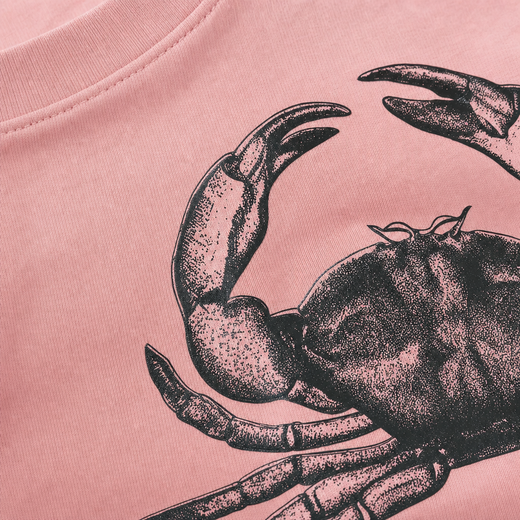 Off supply The crab pink t-shirt