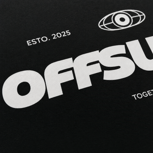 Off supply Together in Fashion black tshirt