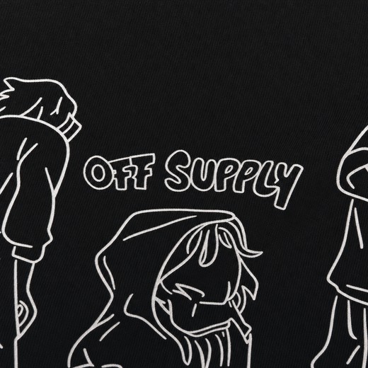 Off Supply Void Walkers Tee - Black