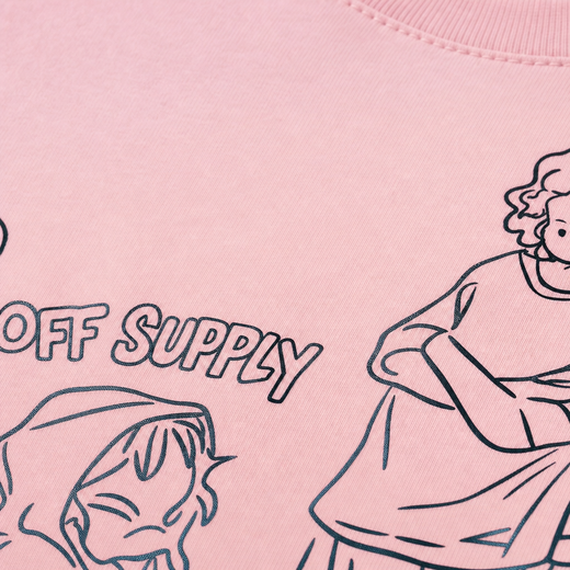 Off Supply Void Walkers Tee - Pink