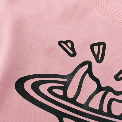 Off Supply Off-Axis Tee - Pink