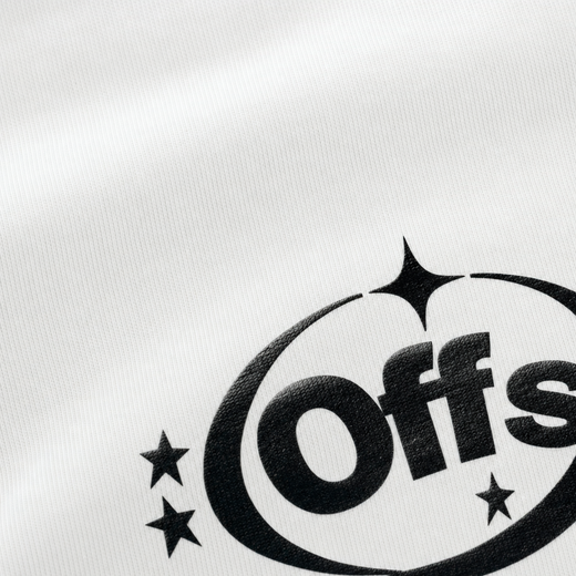 Off Supply Essence White Crop Top