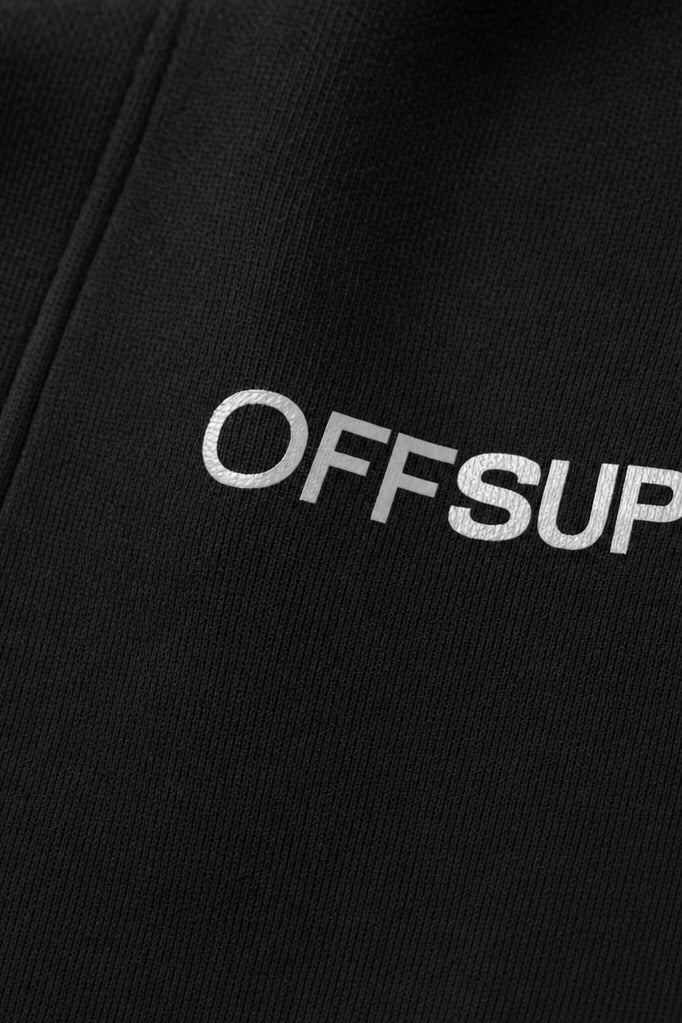 Close-up fabric detail - Off Supply Silent Statement Pants