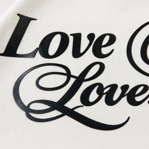 Off Supply Love One White Bowling Shirt