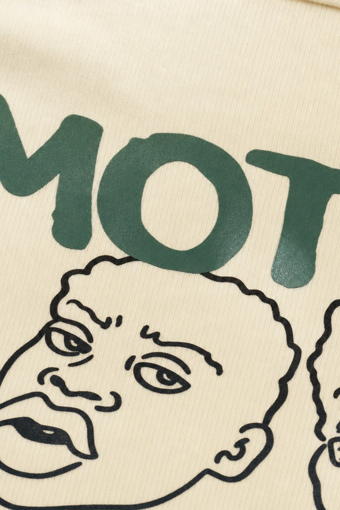 Close-up fabric detail - Off Supply Mother Lover Shirt - Off White