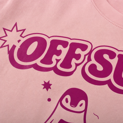 PENGUINE OFF SUPPLY PINK T-SHIRT