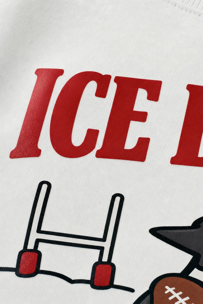 Close-up fabric detail - ICE BREAKER OFF SUPPLY PINK T-SHIRT