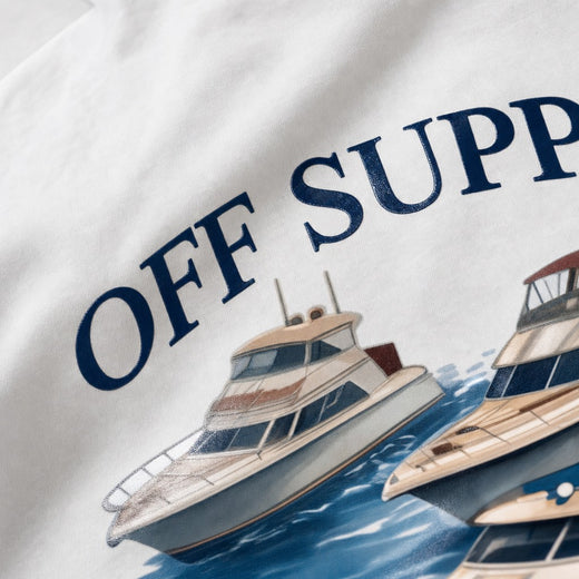 Off Supply Wanderes Yacht T-shirt White