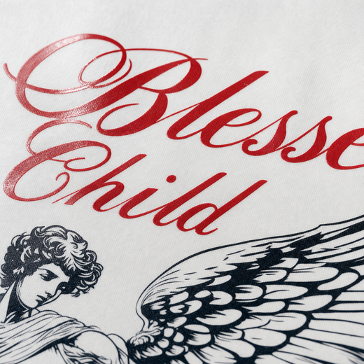 Off Supply Blessed Child Bowling Shirt - White