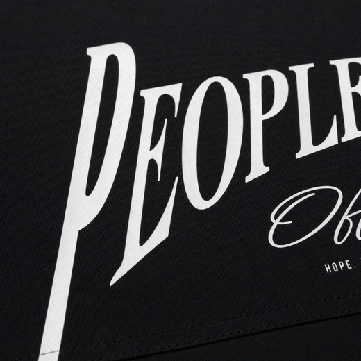 Off Supply People of Culture Black Bowling Shirt