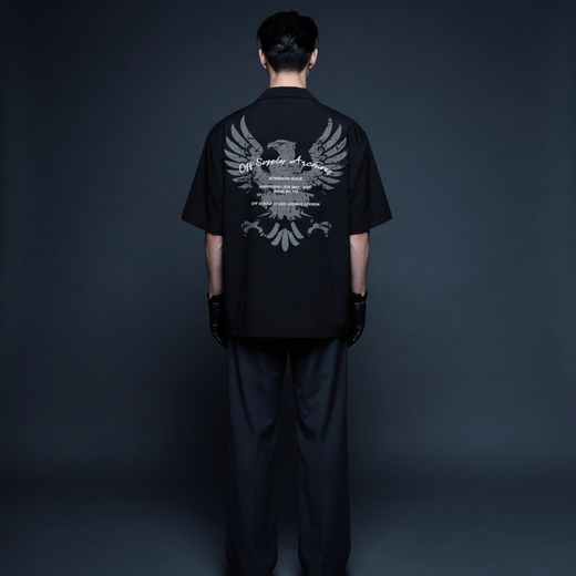 Off Supply Archives 156 Black Bowling Shirt