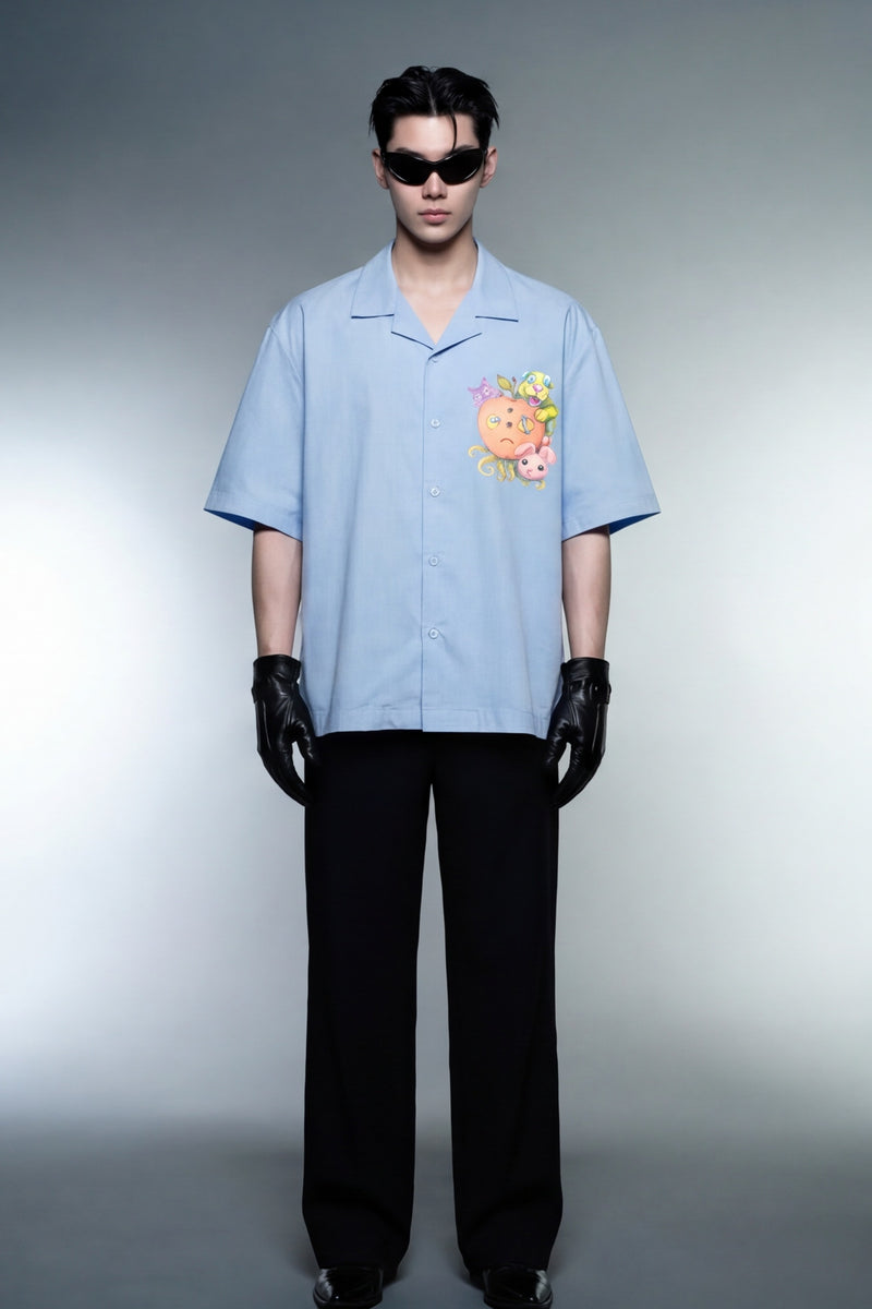 off-supply-archives-156-sage-green-bowling-shirt-2 model front