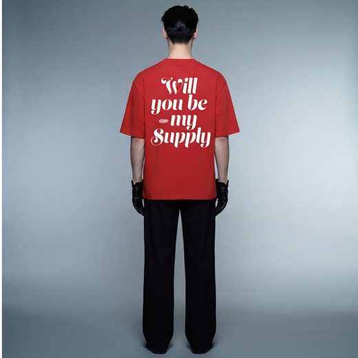 Off Supply Be My Supply T-shirt Red