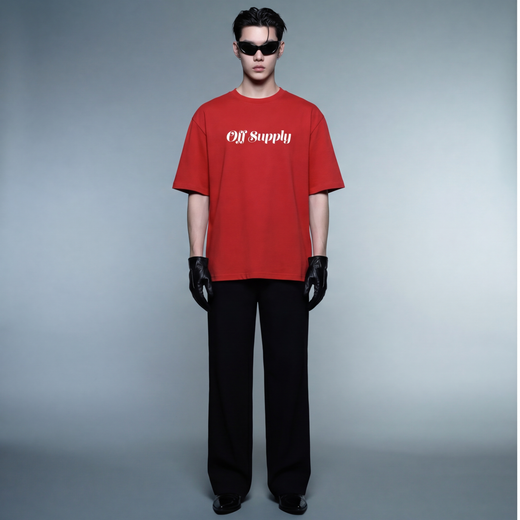 Off Supply Be My Supply T-shirt Red