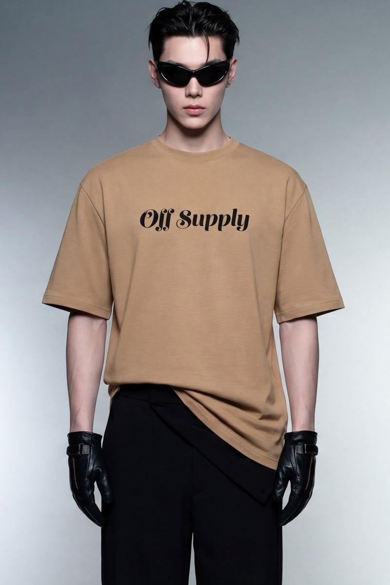 off-supply-be-my-supply-t-shirt-sand model front