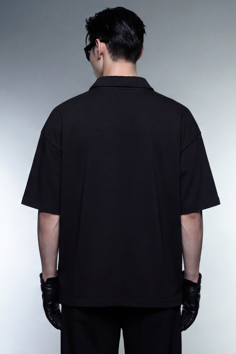off-supply-crafted-for-legacy-black-quarter-zip-t-shirt model back