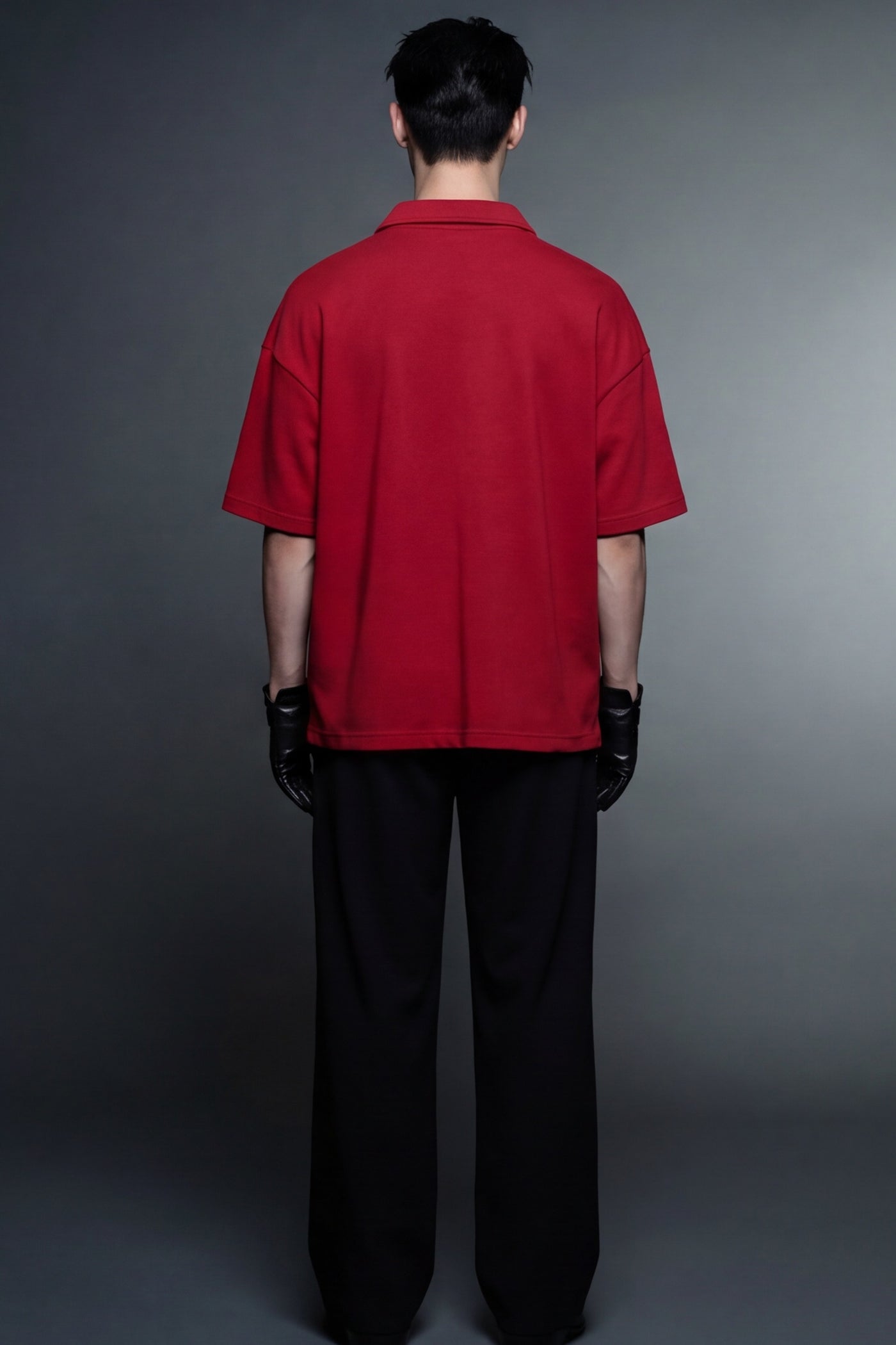 off-supply-crafted-for-legacy-red-quarter-zip-t-shirt model back