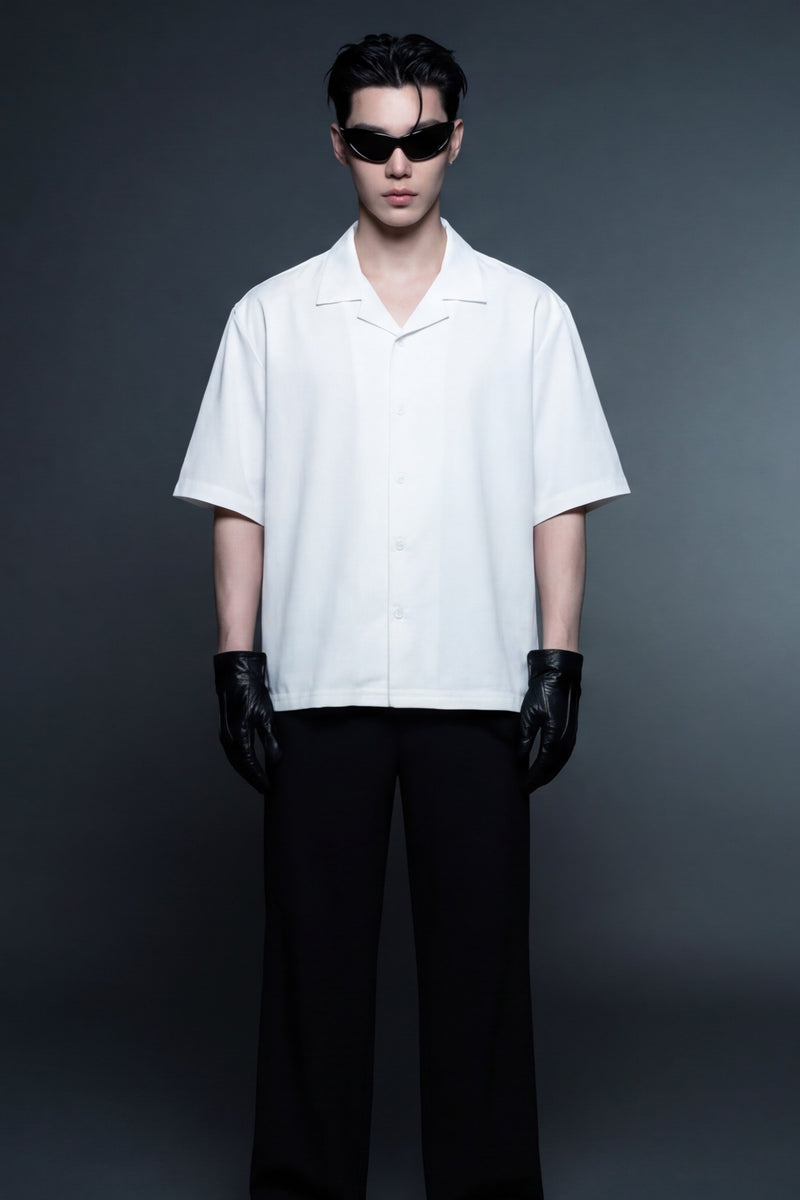off-supply-interests-shirt-navy-blue-2 model front