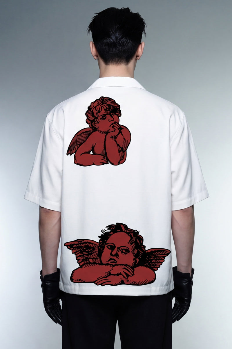 off-supply-lost-in-thoughts-black-bowling-shirt-2 model back