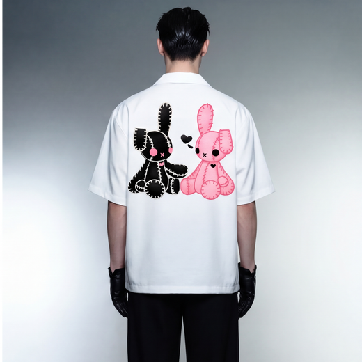 Off Supply Mixed Signals Club Shirt - White