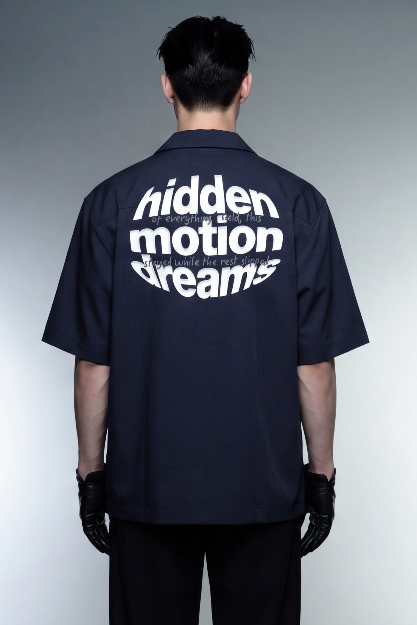 off-supply-lucky-vibes-black-bowling-shirt-2 model back