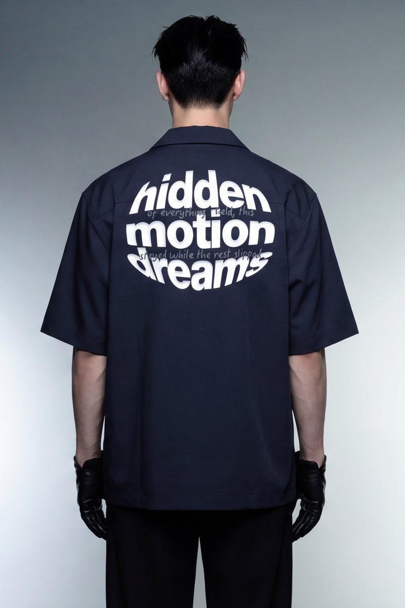 off-supply-lucky-vibes-black-bowling-shirt-2 model back