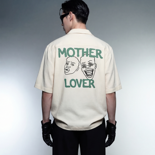 Off Supply Mother Lover Shirt - Off White