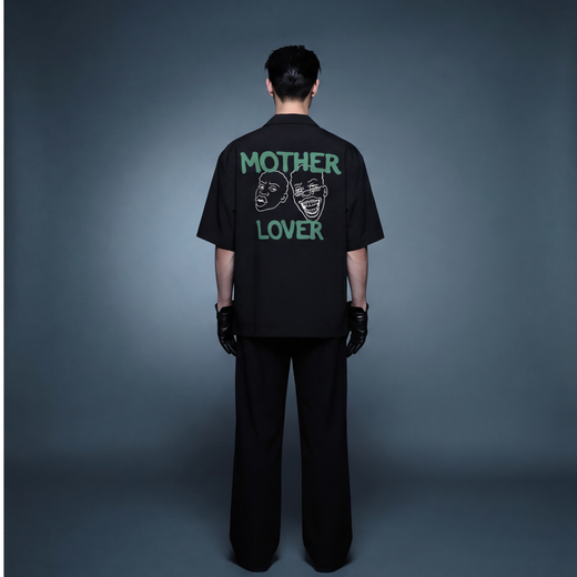 Off Supply Mother Lover Shirt - Black