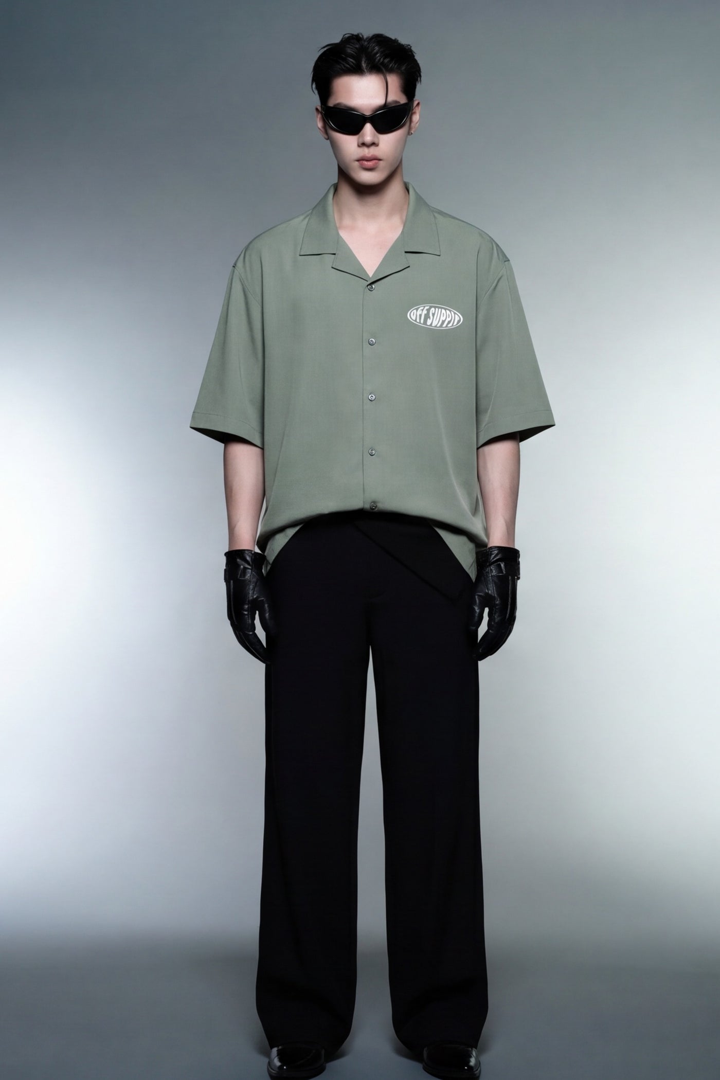 off-supply-motion-dreams-navy-blue-bowling-shirt-2 model front