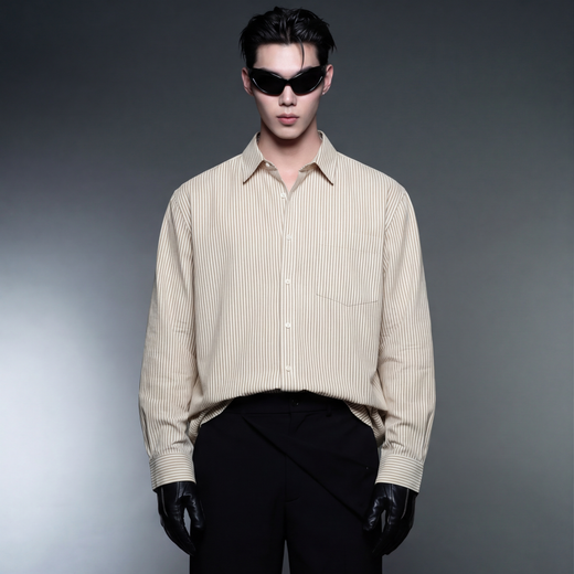 Off Supply Still You Beige Shirt