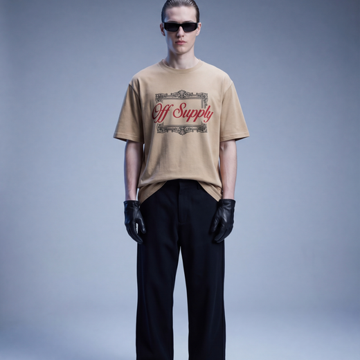 Off Supply Royal Heritage T-shirt Sand