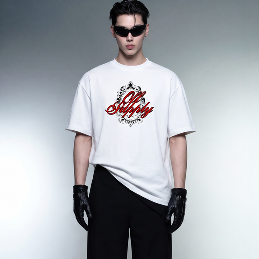 Off Supply Royal Heritage T-shirt White