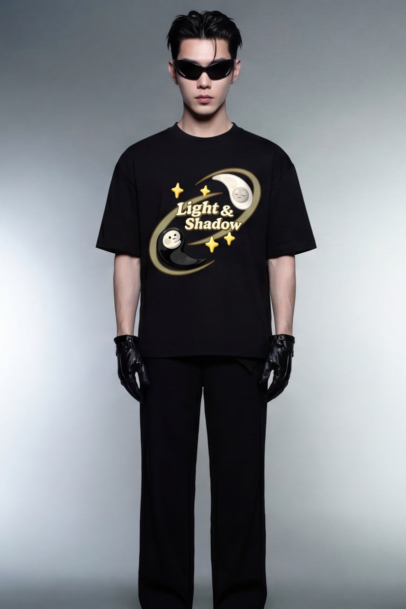 off-supply-shadow-orbit-t-shirt-black model front