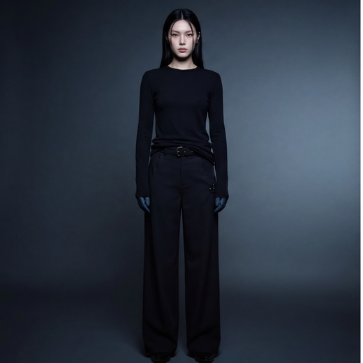 Off Supply Silent Statement Pants