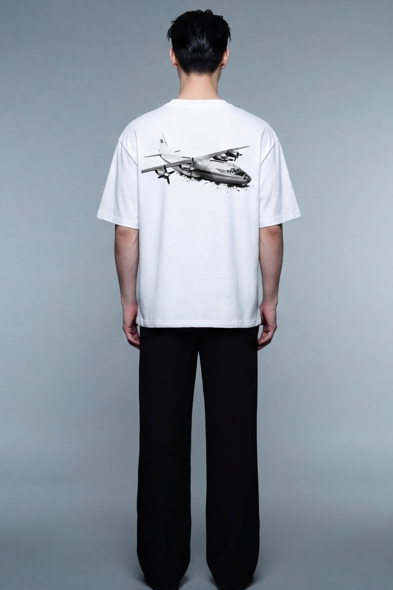 off-supply-social-gravity-t-shirt-white model back