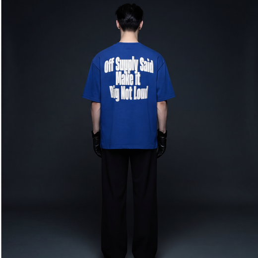 Off Supply - The Magnitude Tee Blue