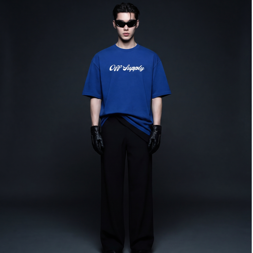 Off Supply - The Magnitude Tee Blue