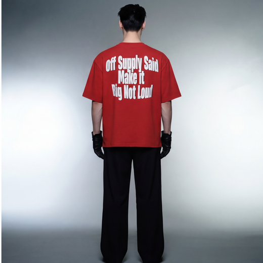 Off Supply - The Magnitude Tee Red