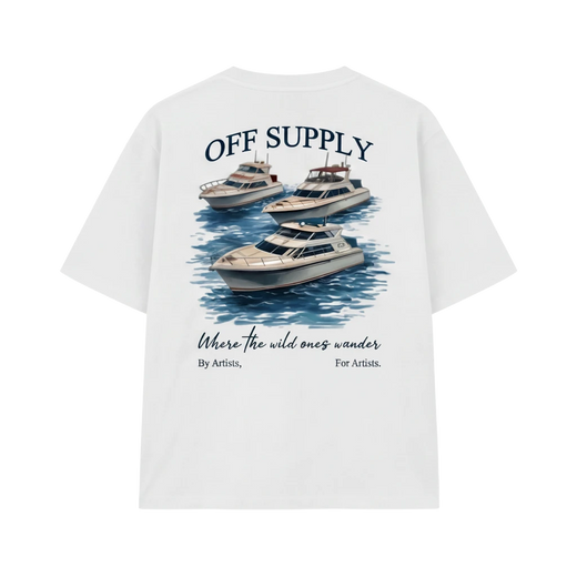 Off Supply Wanderes Yacht T-shirt White