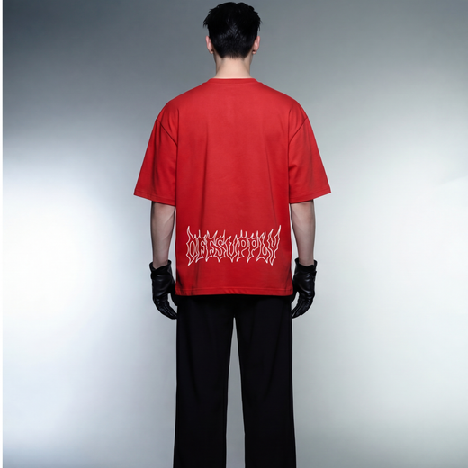 RED FLAME TSHIRT