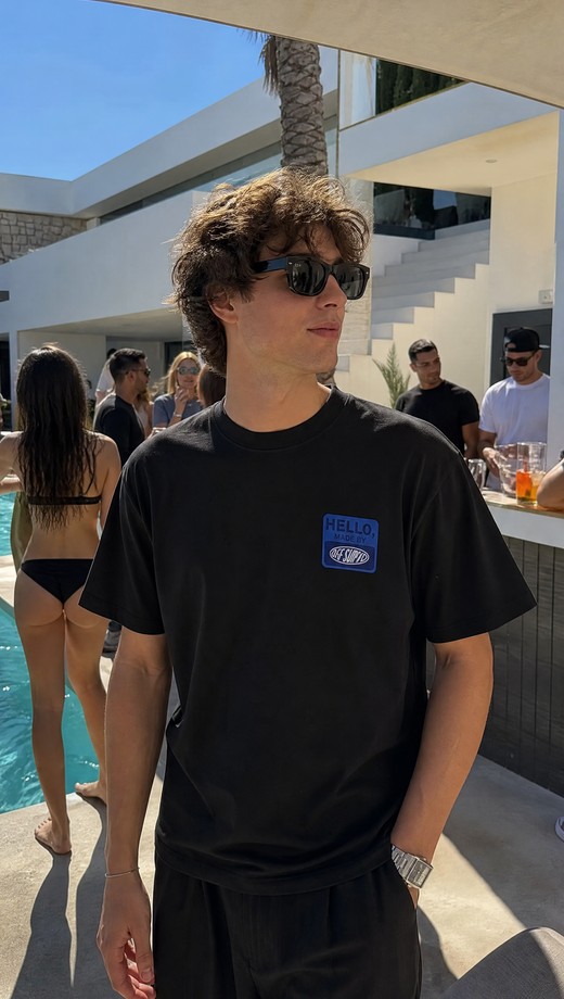 Off supply Bored black T-shirt