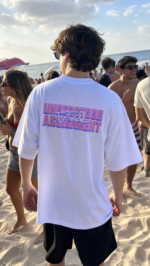 Assignment Off Supply White T-Shirt