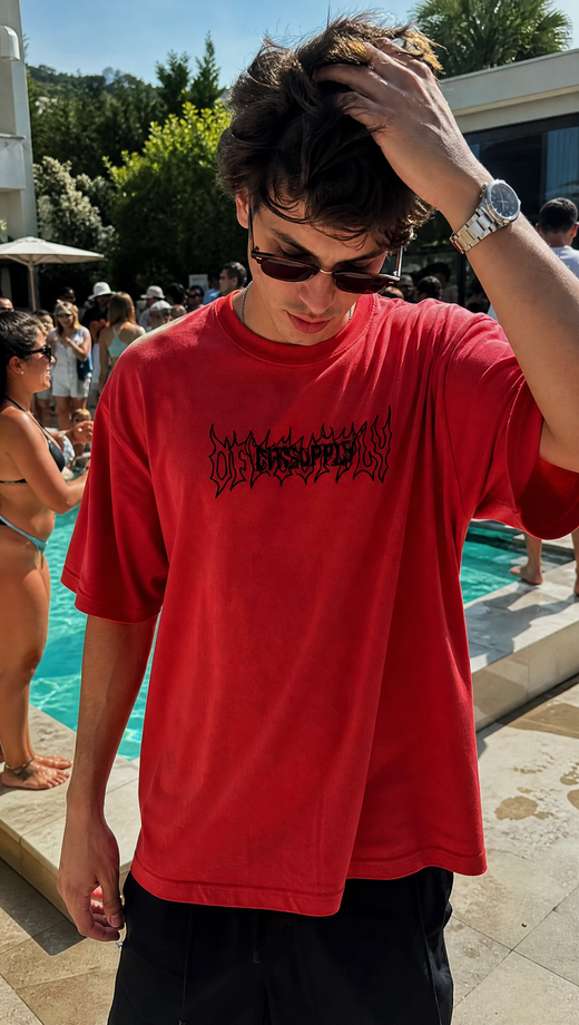 RED FLAME TSHIRT