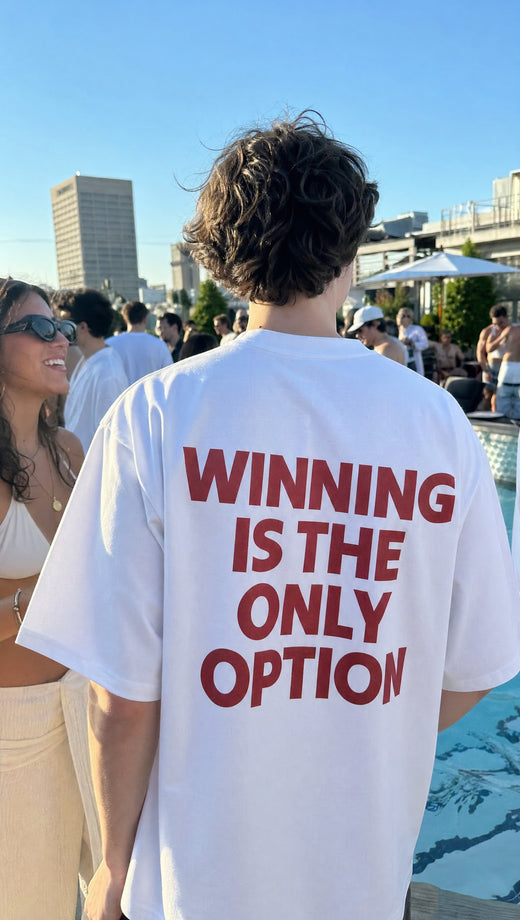 Winning Off Supply White T-Shirt
