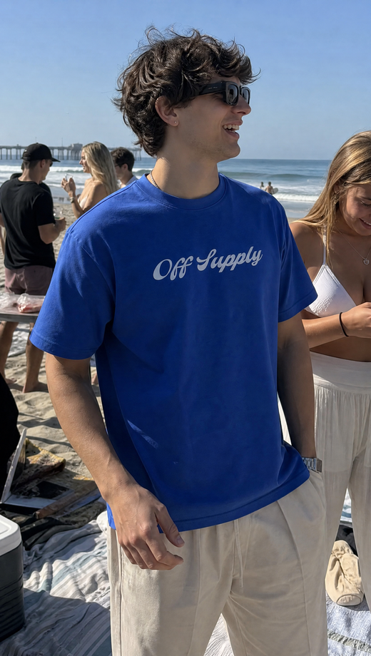 Off Supply - The Magnitude Tee Blue
